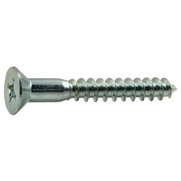 Midwest Fastener Wood Screw, #16, 2 in, Zinc Plated Steel Flat Head Phillips Drive, 50 PK 51885 - main